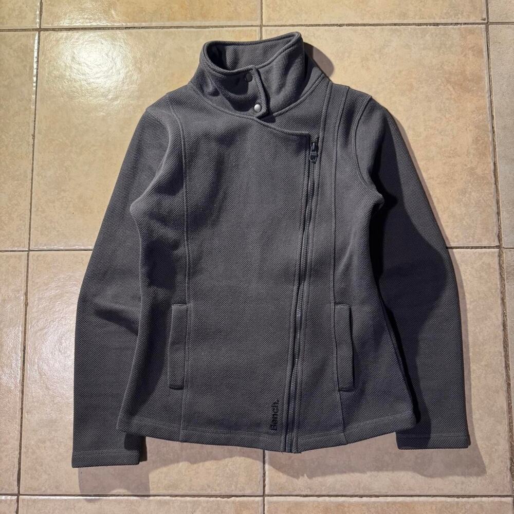 Bench womens gray fleece jacket Size M